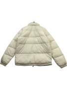 Dickies Puffer Jacket Casual Logo Beige Unisex S