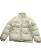 Dickies Puffer Jacket Casual Logo Beige Unisex S