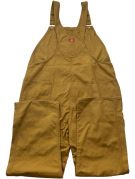 DICKIES OVERALLS WORKWEAR CAMEL UNISEX PRE OWNED XXL
