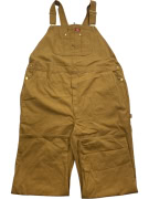 DICKIES Salopette Workwear VINTAGE con logo Marrone/Senape Unisex 6XL