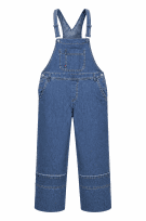 DICKIES SALOPETTE OVERSIZE BLU DONNA PRE OWNED XL