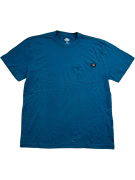 DICKIES T-SHIRT WITH POCKET LOGO BLUE UNISEX L