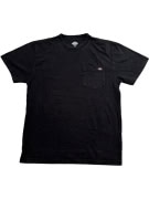 DICKIES T-shirt με Τσέπη Μαύρο UNISEX Μέγεθος M
