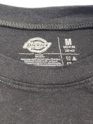 DICKIES T SHIRT MINIMAL BLACK MEN PRE OWNED M