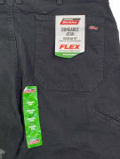DICKIES DUNGAREE JEANS WORKWEAR BLACK MEN PRE OWNED XL