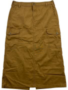 DICKIES Vintage Cargo Skirt with Logo Brown woman's W30