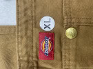 DICKIES WORKWEAR SALOPETTE CARGO ΚΑΦΕ UNISEX PRE OWNED XL
