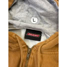 DICKIES ZIP HOODIE WORKWEAR ΚΑΦΕ ΑΝΤΡΙΚΟ PRE OWNED L