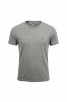 DIESEL CO. T-SHIRT VINTAGE SMALL LOGO GREY ΑΝΔΡΙΚΟ XL