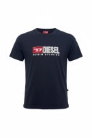 DIESEL GRAPHIC TEE MINIMAL NERO UOMO PRE OWNED