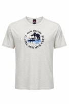 DIESEL GRAPHIC TEE MINIMAL OFF WHITE UNISEX PRE OWNED XS