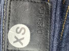 DIESEL JEANS SKINNY BLUE WOMEN PRE OWNED XS