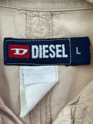 Diesel Πουκάμισο Logo Μπεζ Unisex L