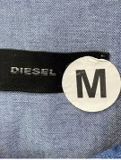 DIESEL CAMICIA DENIM CLASSIC WASHED BLUE DONNA PRE OWNED M