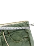 DIESEL DENIM SHORTS WASHED OLIVE MENS PRE OWNED S