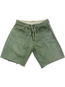 DIESEL DENIM SHORTS WASHED OLIVE MENS PRE OWNED S