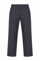 1990s DIOR TROUSERS MINIMAL GREY MEN PRE OWNED L