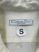 DIOR SHIRT MINIMAL CREAM MEN PRE OWNED