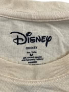 DISNEY T-SHIRT HALLOWEEN GRAPHIC CREAM UNISEX M