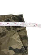 DIVIDED H&M Bermuda cargo military camo kaki da uomo M