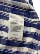DOCKERS ΠΟΥΚΑΜΙΣΟ ΚΑΡΩ LOGO ΜΠΛΕ-ΛΕΥΚΟ ΑΝΔΡΙΚΟ M