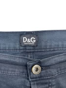 Dolce & Gabbana (D&G) Παντελόνι Μπλε Straight Fit Γυναικείο L