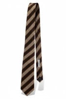 DOLCE GABBANA NECKTIE CLASSIC BROWN MEN PRE OWNED