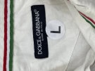DOLCE GABBANA CAMICIA CLASSIC BIANCA UOMO PRE OWNED L