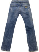 DOLCE GABBANA JEANS DISTRESSED WASHED BLU UOMO PRE OWNED M
