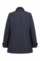DOPPELGANGER ROMA ΠΑΛΤΟ MINIMAL ΜΑΥΡΟ ΑΝΤΡΙΚΟ PRE OWNED XXL