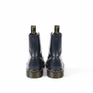 DR MARTENS STIVALI LEATHER NAVY UOMO PRE OWNED EU 36