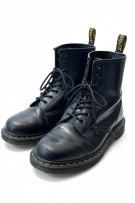 DR. MARTENS Δερμάτινα Μποτάκια Μαύρα 8 Τρύπες Unisex 38