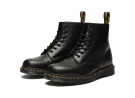 DR MARTENS BOOTS HEAVY BLACK MEN PRE OWNED No 38