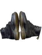 DR MARTENS BOOTS WORKWEAR BLACK MEN PRE OWNED EU 38