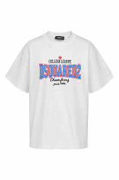 DSQUARED2 GRAPHIC TEE WHITE ΑΝΤΡΙΚΟ PRE OWNED M