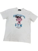 Dsquared2 T-Shirt Big Logo Graphic Λευκό Unisex M