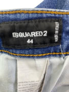 DSQUARED2 Τζιν Παντελόνι DISTRESSED με Σκισίματα & ICON Patch Μπλε UNISEX S