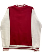 DUFF COLLEGE VARSITY JACKET LOGO ROSSO UNISEX L