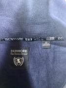 DUNMORE Felpa Henley Casual con logo grigia da uomo XXL