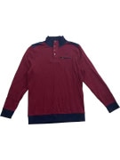 DUNMORE Polo casual con logo bordeaux da uomo M
