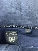 DUNMORE Striped Polo Shirt Casual Logo Blue Men’s L