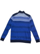 DUNMORE Μπλούζα Polo Ριγέ Casual Logo Μπλε Ανδρικό L