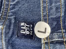 GAP DENIM OVERALL WIDE LEG BLUE WOMEN PRE OWNED L