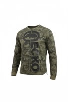 ECKO UNLTD. ΜΠΛΟΥΖΑ ΜΑΚΡΥΜΑΝΙΚΗ WAFFLE KNIT CAMO KHAKI UNISEX L