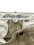 EDDIE BAUER CARGO PANTS UTILITY BEIGE MENS PRE OWNED L