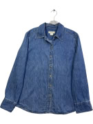 EDDIE BAUER ΠΟΥΚΑΜΙΣΟ DENIM ΜΠΛΕ ΓΥΝΑΙΚΕΙΟ L