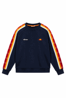 ELLESSE CREWNECK RETRO NAVY MEN PRE OWNED S