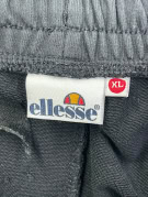 ELLESSE JOGGER PANTS MINIMAL NERO UNISEX PRE OWNED XL