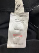 ELLESSE LEGGINGS HERITAGE STRIPES BLACK WOMENS S