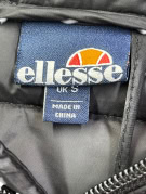 ELLESSE PUFFER JACKET SPORTSWEAR ΜΑΥΡΟ UNISEX PRE OWNED S